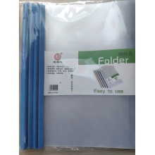 A4透明文件夾 抽桿夾 拉桿夾 五色顏色