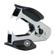 得力(deli)12#高效便捷起釘器 帶安全鎖 辦公用品 藍(lán)色0231